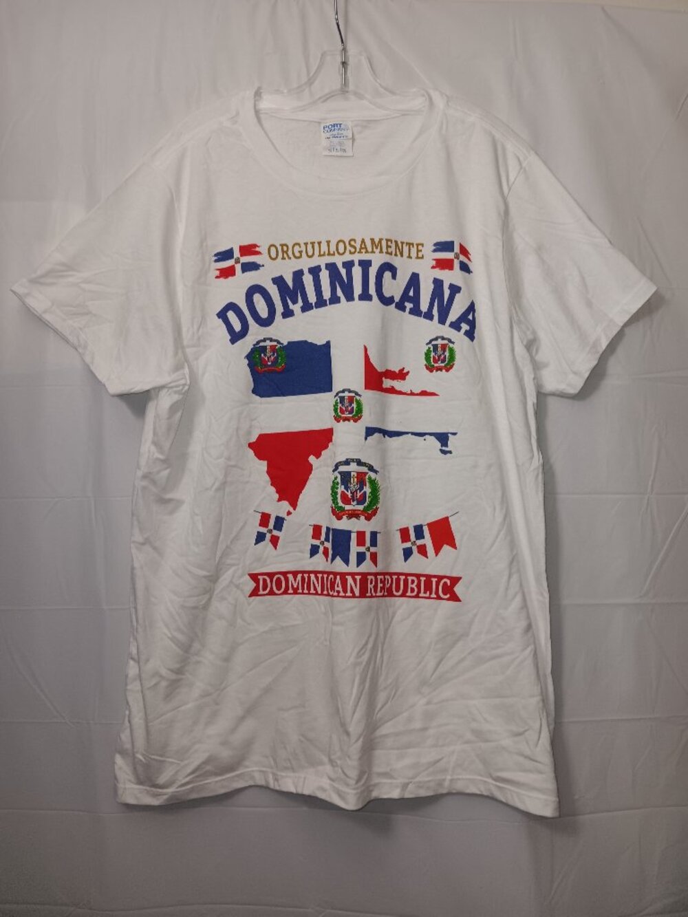 ORGULLOSAMENTE DOMINICANA DOMINICAN REPUBLIC CREWNECK T-SHIRT